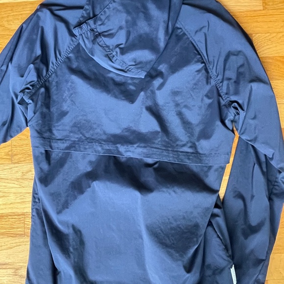 Tracksmith New England Blue Hooded Zip Up Running Jacket - Picture 6 of 10